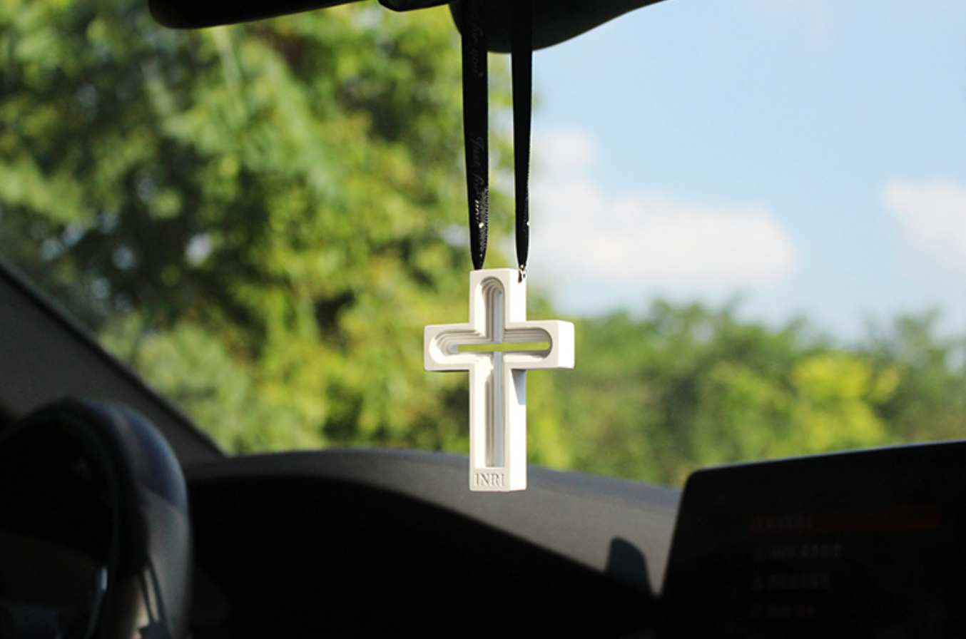 Handmade Diffuser STONE CROSS