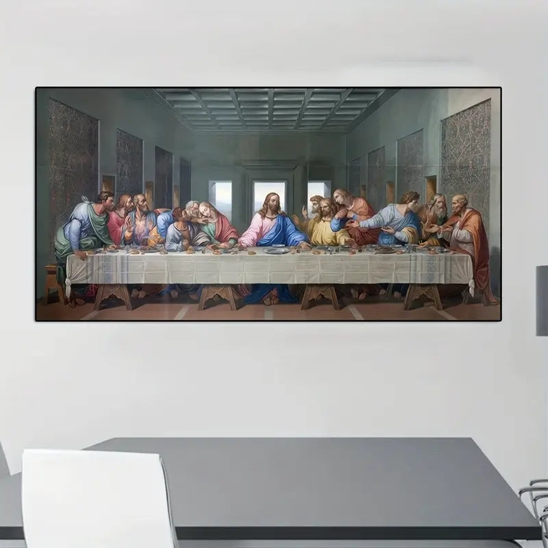 Da Vinci's The Last Supper Famous Painting Art （ No Frame）