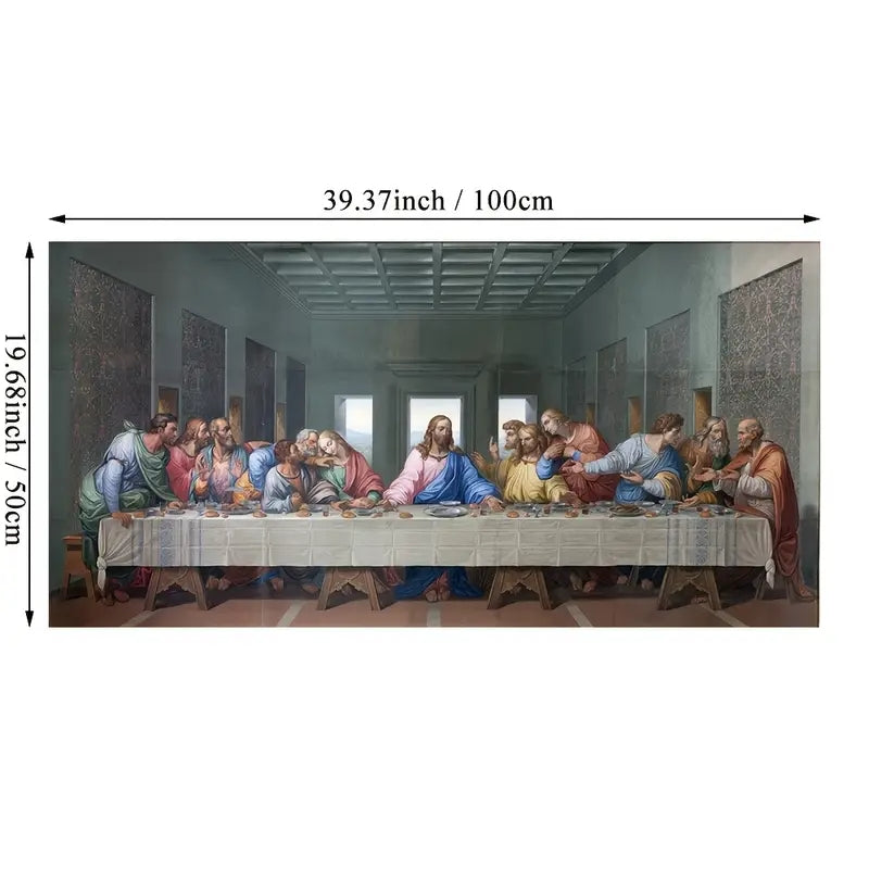 Da Vinci's The Last Supper Famous Painting Art （ No Frame）