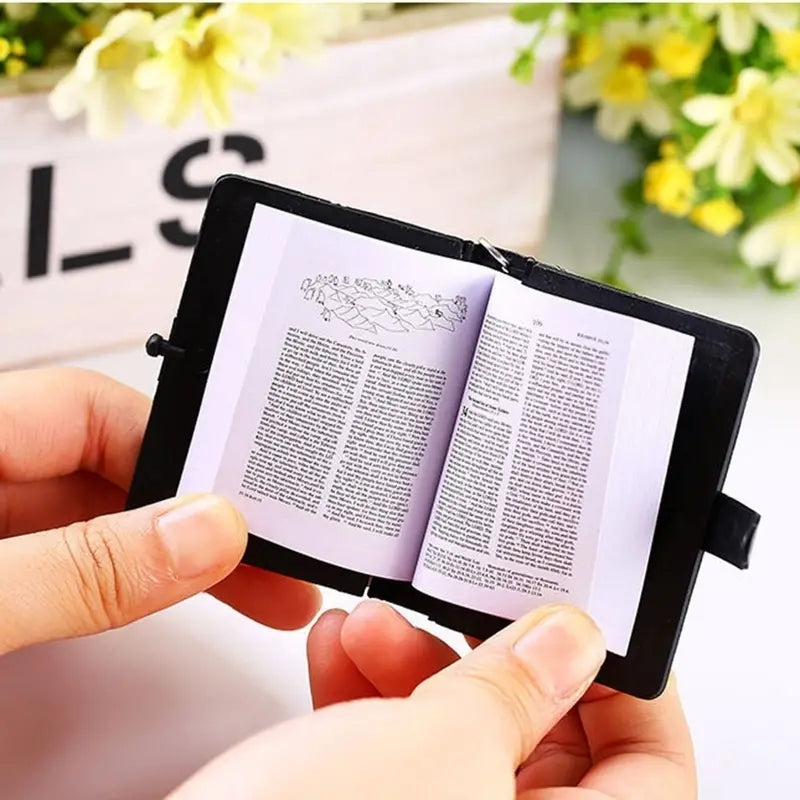 Mini Bible Book Pendant Keychain